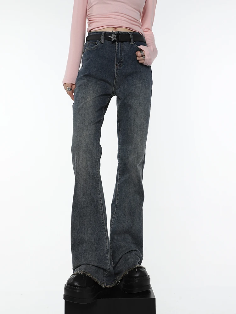 Винтажные прямые джинсовые брюки Harajuku с высокой талией, корейская мода, женские джинсовые брюки с широкими штанинами, Y2K
Винтажные прямые джинсовые брюки Harajuku с высокой талией, корейская мода, женские джинсовые брюки с широкими штанинами, Y2K