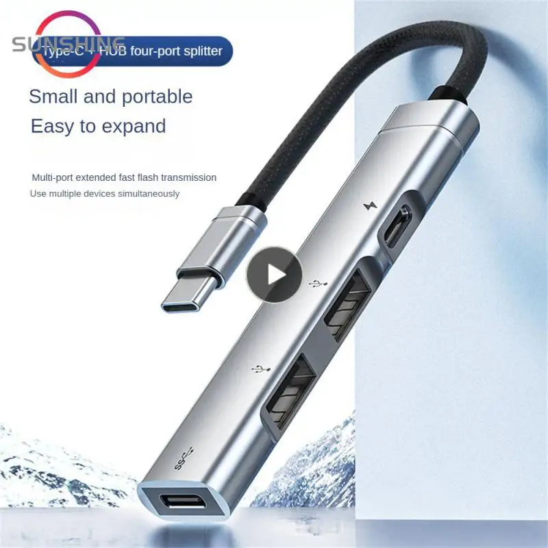 Multifunctional Computer Converter High Speed Transmission 4-in-1 Computer Extender Soft Thread Laptop Extender Converter 5v/3a
Multifunctional Computer Converter High Speed Transmission 4-in-1 Computer Extender Soft Thread Laptop Extender Converter 5v/3a