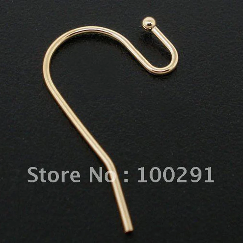

2000PCS !! Nickel and Lead Free Gold Plated French Earring hook earring wire earring findings