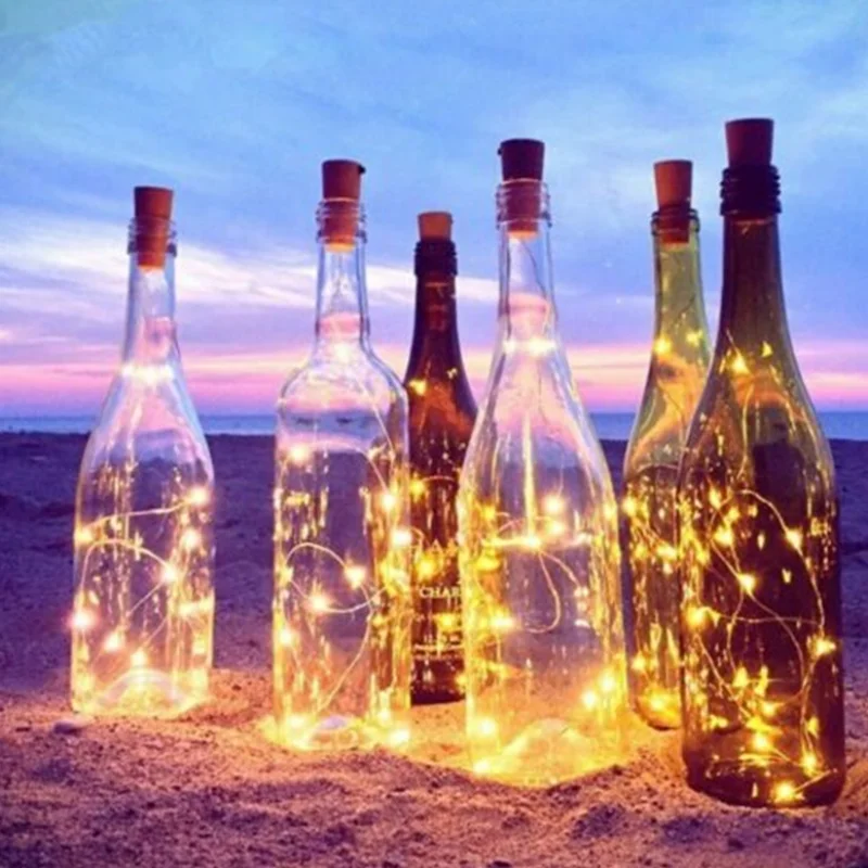 LED String Lights Copper Silver Wire Fairy Garland Bottle Stopper For Glass Craft Wedd0ing Christmas Decoration 1M 2M 3M
LED String Lights Copper Silver Wire Fairy Garland Bottle Stopper For Glass Craft Wedd0ing Christmas Decoration 1M 2M 3M
