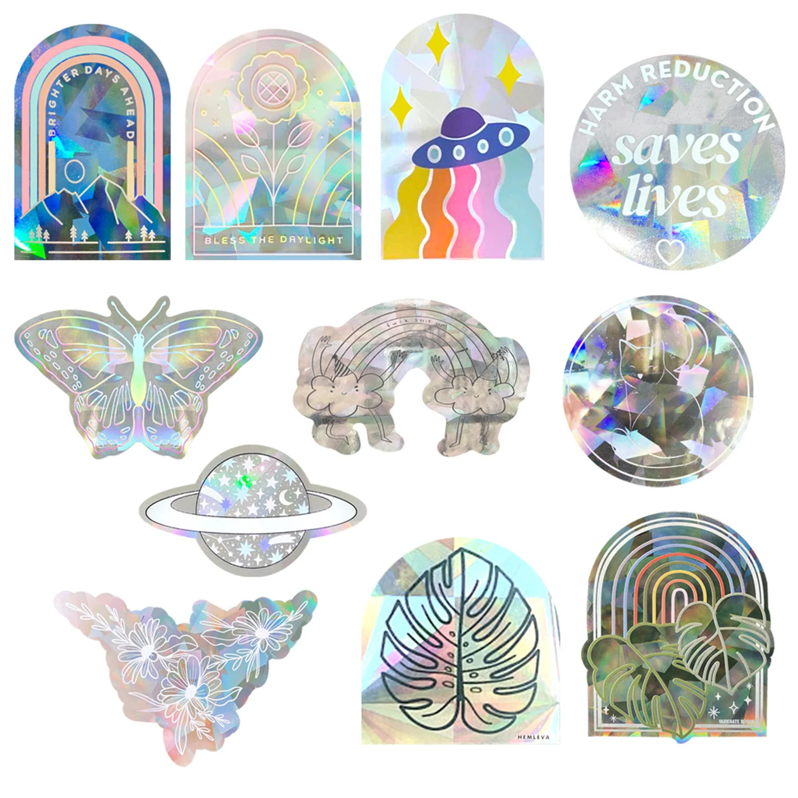 3D Rainbow Reflective Window Sticker Butterfly Rainbows Flowers Static Window Clings Decals For Window Glass Reflective Stickers
3D Rainbow Reflective Window Sticker Butterfly Rainbows Flowers Static Window Clings Decals For Window Glass Reflective Stickers