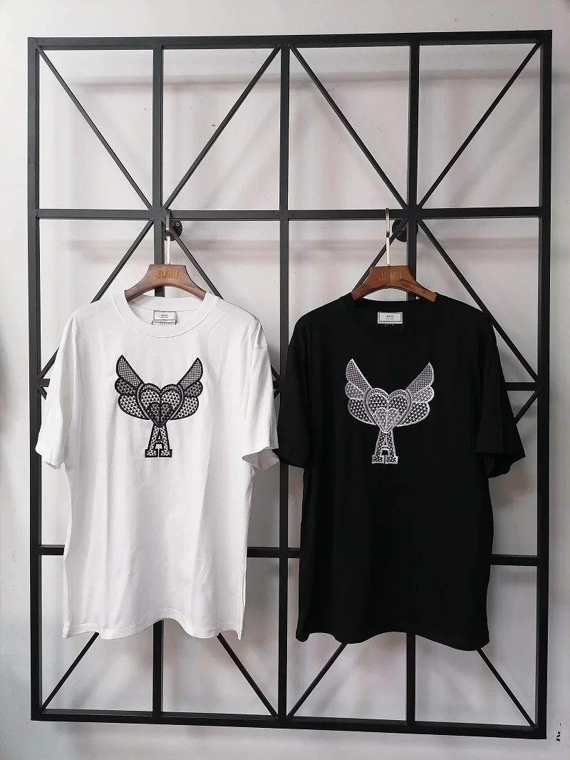AMI T-shirts Camisetas T Shirt for Men 100 Cotton Homme Tshirt Camiseta De Hombre Masculina Playeras Graphic T Shirts Women Tee
AMI T-shirts Camisetas T Shirt for Men 100 Cotton Homme Tshirt Camiseta De Hombre Masculina Playeras Graphic T Shirts Women Tee