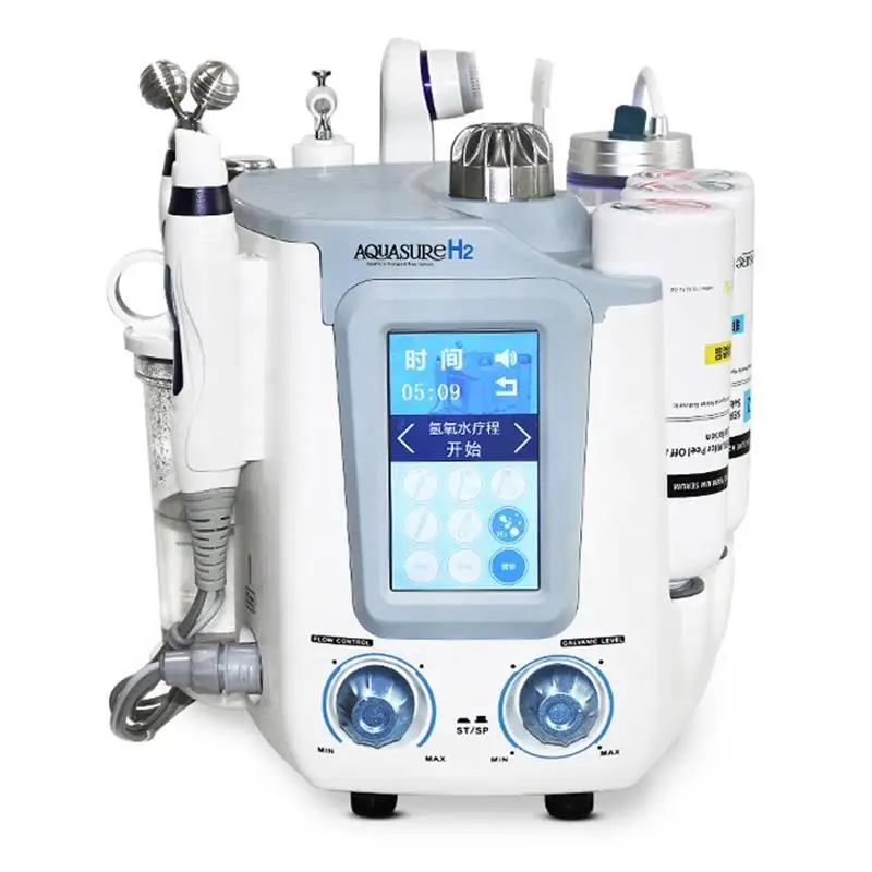 High Grade 6 in1 Hydro Water Dermabrasion Peel Machine/Hydrogen Water Generator For Deep Cleansing Dermabrasion Facial Machine
High Grade 6 in1 Hydro Water Dermabrasion Peel Machine/Hydrogen Water Generator For Deep Cleansing Dermabrasion Facial Machine