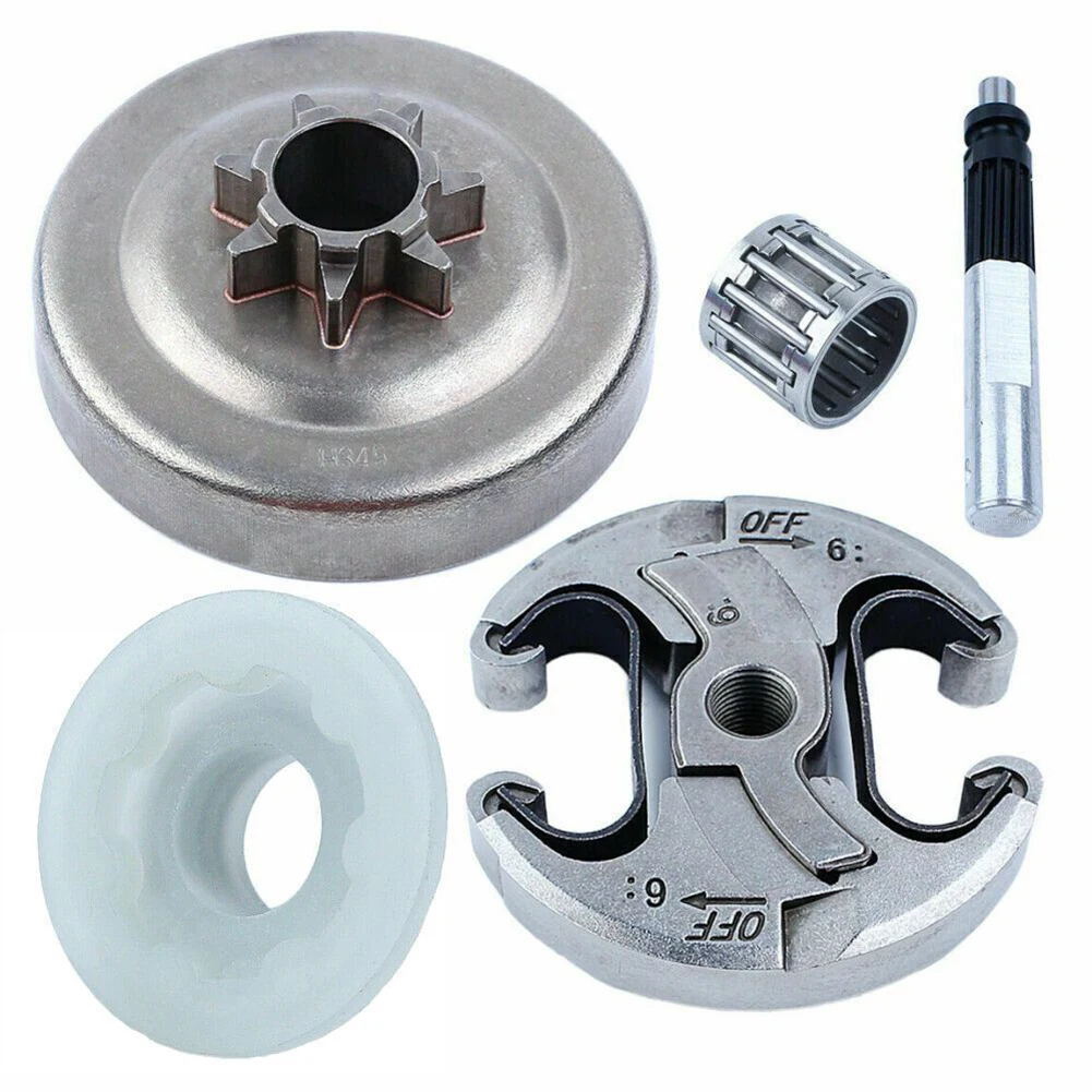 For Husqvarna 340 345 350 445 Clutch Drum Clutch Kit Garden Power Tools Accessories Clutch Sprocket Drum Oil Pump
For Husqvarna 340 345 350 445 Clutch Drum Clutch Kit Garden Power Tools Accessories Clutch Sprocket Drum Oil Pump