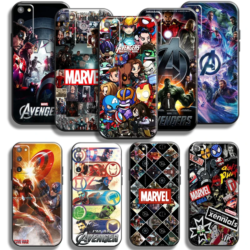 Marvel Avengers For Samsung Galaxy S20 S21 Plus Ultra FE 5G Samsung S21 S20 Phone Case Soft Funda Liquid Silicon Back 
Marvel Avengers For Samsung Galaxy S20 S21 Plus Ultra FE 5G Samsung S21 S20 Phone Case Soft Funda Liquid Silicon Back