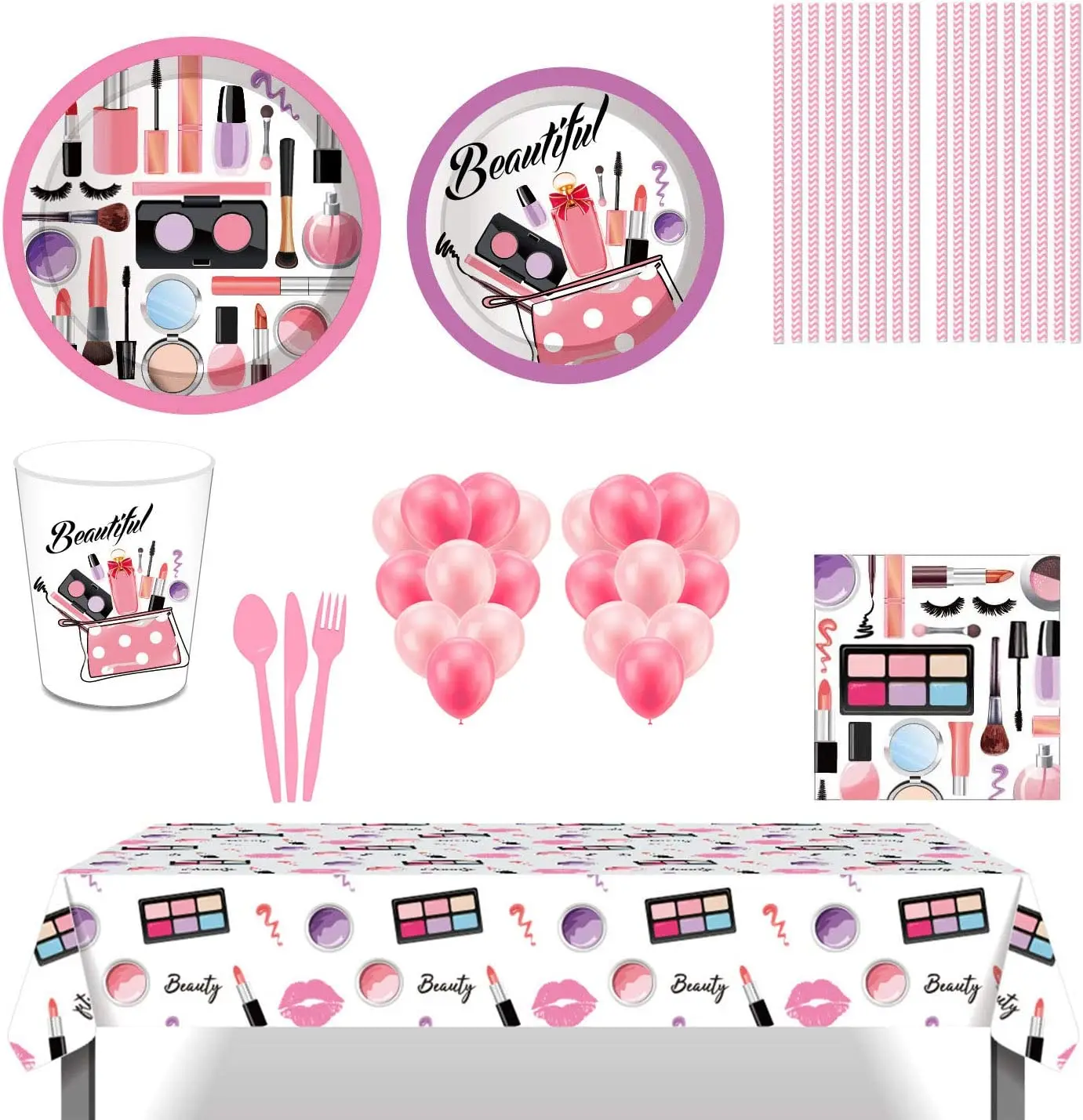 Girl Spa Party Decoration Disposable Cup Plate Napkin Sweet Pink Princess Makeup Birthday For Children's Baby Shower Supplies
Girl Spa Party Decoration Disposable Cup Plate Napkin Sweet Pink Princess Makeup Birthday For Children's Baby Shower Supplies