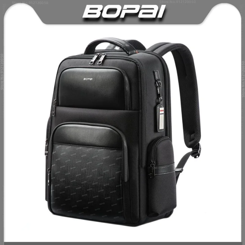 BOPAI New Business Backpack For Men Large Capacity Travel Fashion Microfiber Synthetic Leather Backpack Men's Computer Backpack
BOPAI New Business Backpack For Men Large Capacity Travel Fashion Microfiber Synthetic Leather Backpack Men's Computer Backpack