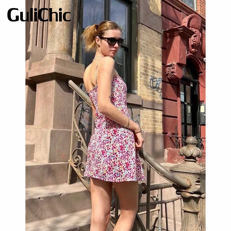 7.23 GuliChic Women Fashion Temperament Print Backless Spaghetti Strap Slim Mini Dress
7.23 GuliChic Women Fashion Temperament Print Backless Spaghetti Strap Slim Mini Dress