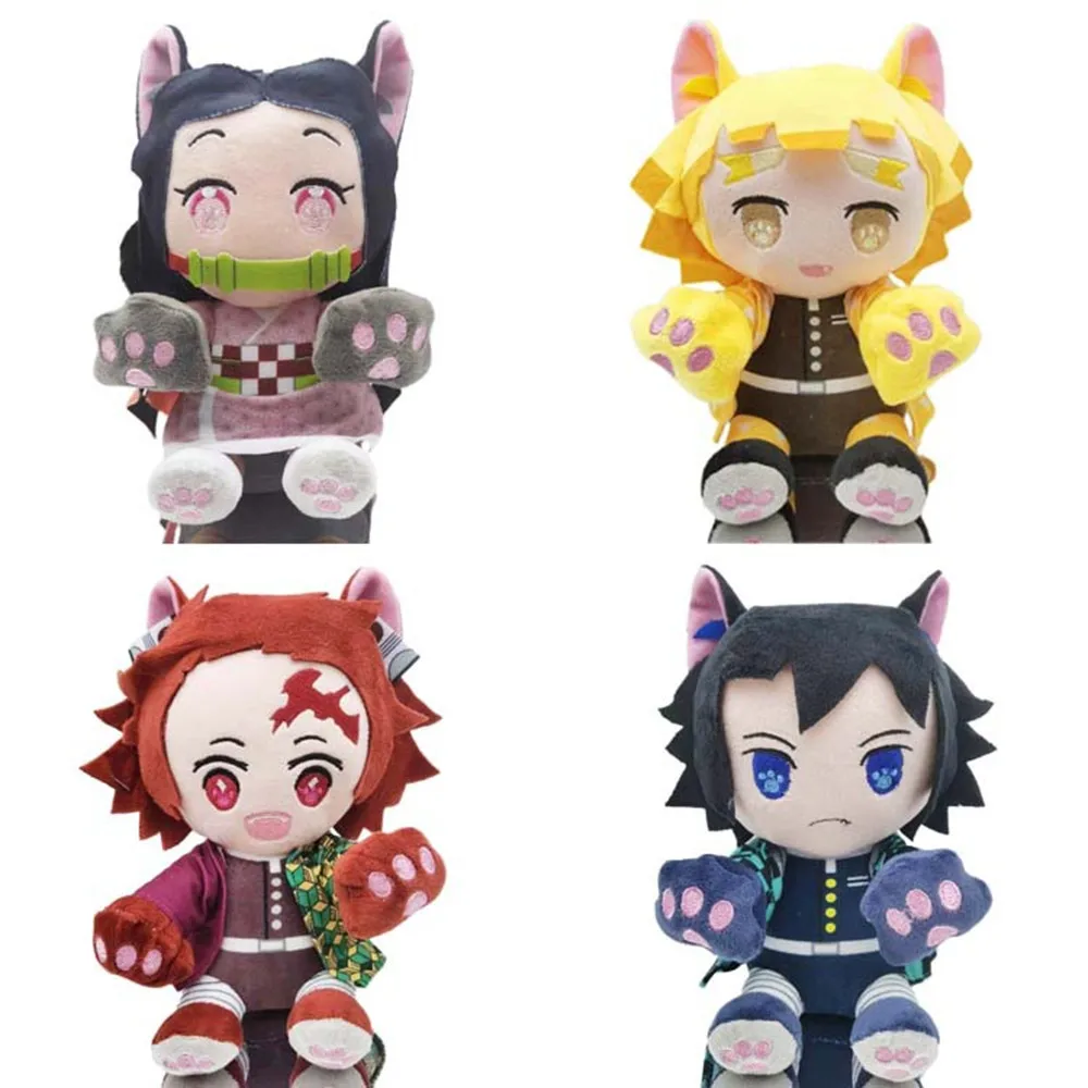 20CM Anime Demon Slayer Cat Series Kamado Tanjirou Kamado Nezuko Agatsuma Zenitsu Plush Toys Children's Gifts
20CM Anime Demon Slayer Cat Series Kamado Tanjirou Kamado Nezuko Agatsuma Zenitsu Plush Toys Children's Gifts