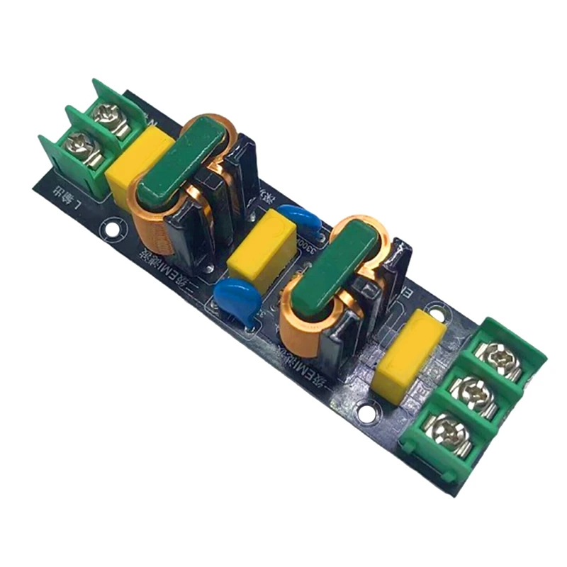 EMI Filter Module AC 220V110V 10A High Frequency Power Filter Board For Power Amplifier PCB Electrical Filter Circuit
EMI Filter Module AC 220V110V 10A High Frequency Power Filter Board For Power Amplifier PCB Electrical Filter Circuit