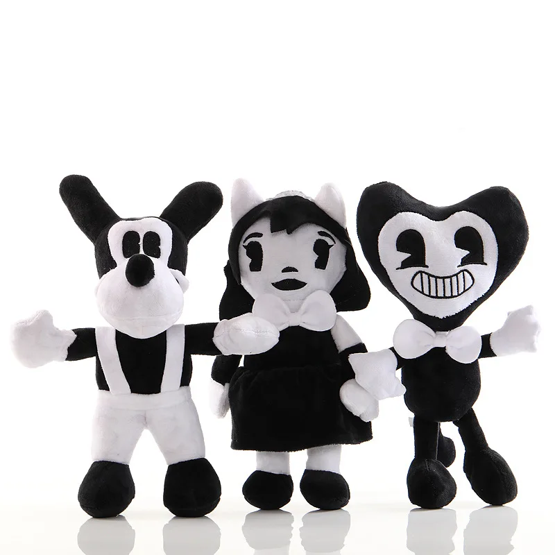 30cm Thriller Game Ink Machine Soft Stuffed Peluches Dolls Bendy Plush Toys Funny Anime Bendy Plush Pillow Toys Halloween Gifts
30cm Thriller Game Ink Machine Soft Stuffed Peluches Dolls Bendy Plush Toys Funny Anime Bendy Plush Pillow Toys Halloween Gifts