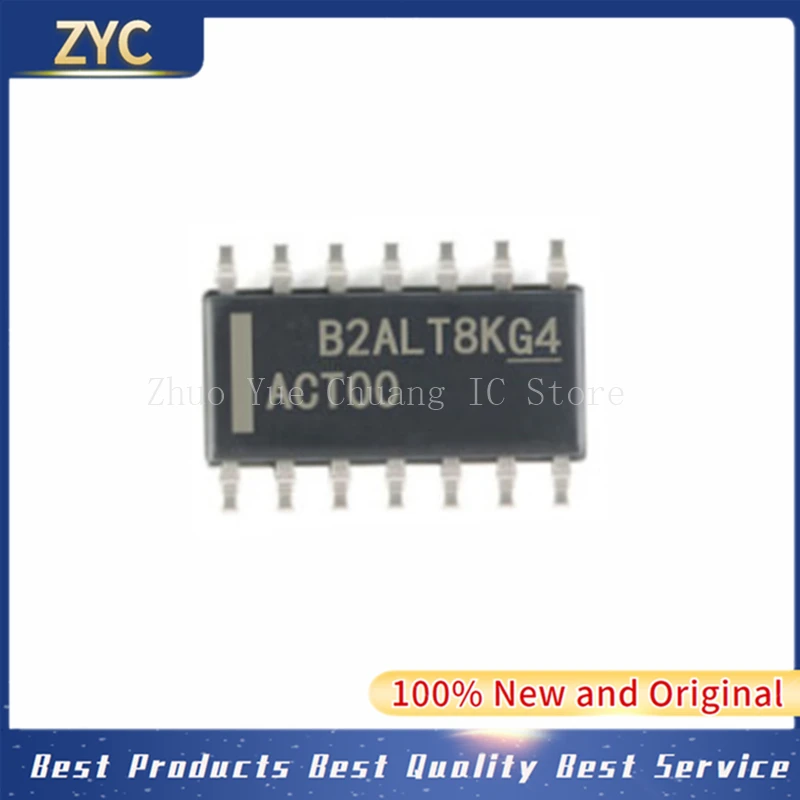 10 шт./лот SN74ACT00DR SN74ACT00D ACT00 IC GATE NAND 4CH 2-INP 14soic 100% Новый оригинальный IC-чип 
10 шт./лот SN74ACT00DR SN74ACT00D ACT00 IC GATE NAND 4CH 2-INP 14soic 100% Новый оригинальный IC-чип