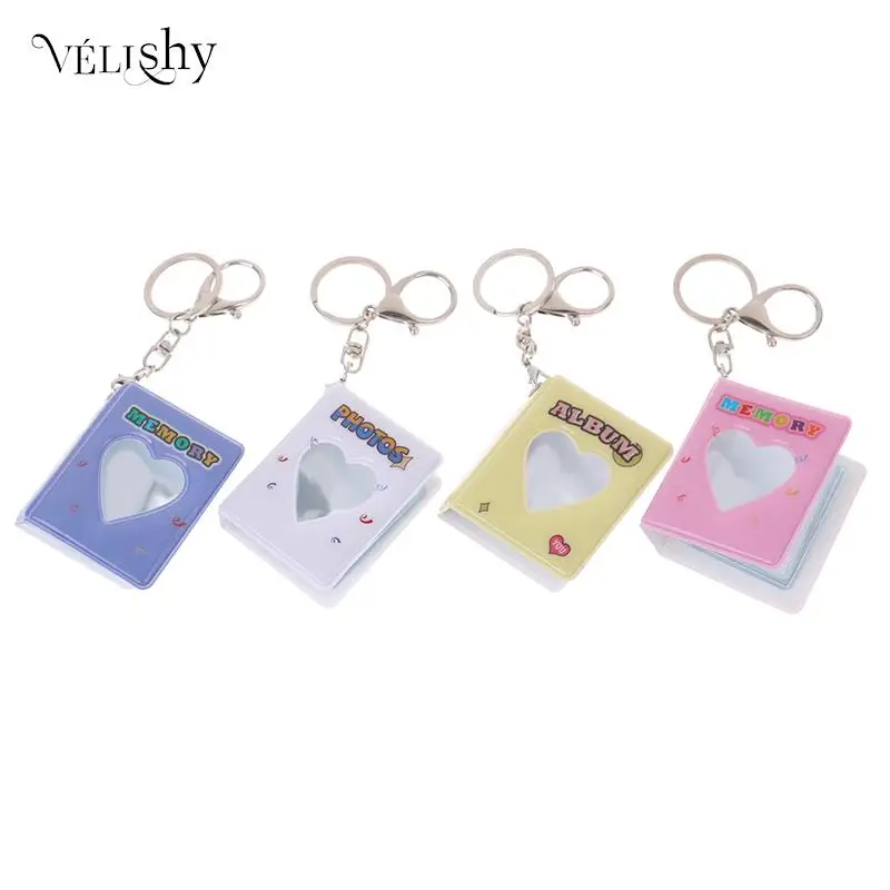 1 Inch Photo Album Mini Photocard Holder Keychain Love Heart Hollow Out Pictures Storage Keyring Card Book With Keychains 2022
1 Inch Photo Album Mini Photocard Holder Keychain Love Heart Hollow Out Pictures Storage Keyring Card Book With Keychains 2022