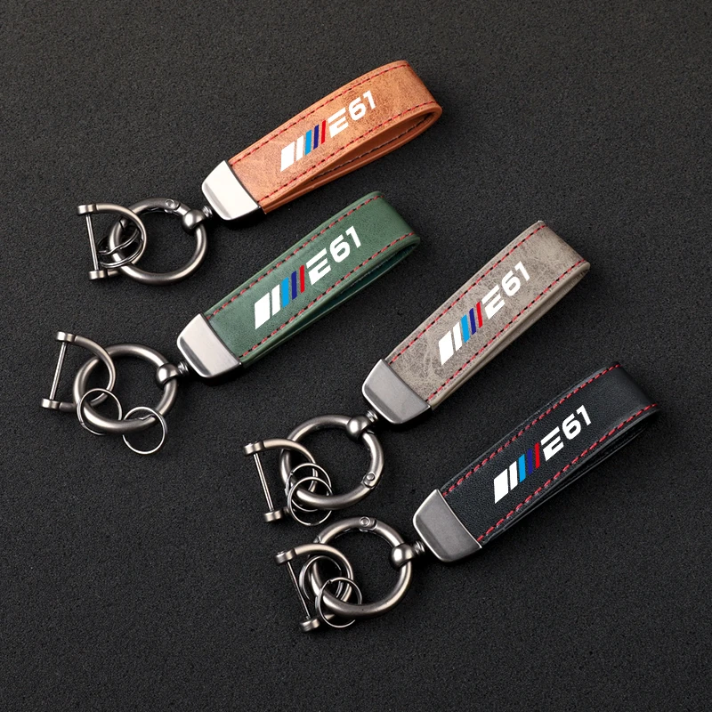 High-Grade Leather Car KeyChain 360 Degree Rotating Horseshoe Key Rings For Bmw E61 e61 Car KeyChain Car Accessories
High-Grade Leather Car KeyChain 360 Degree Rotating Horseshoe Key Rings For Bmw E61 e61 Car KeyChain Car Accessories