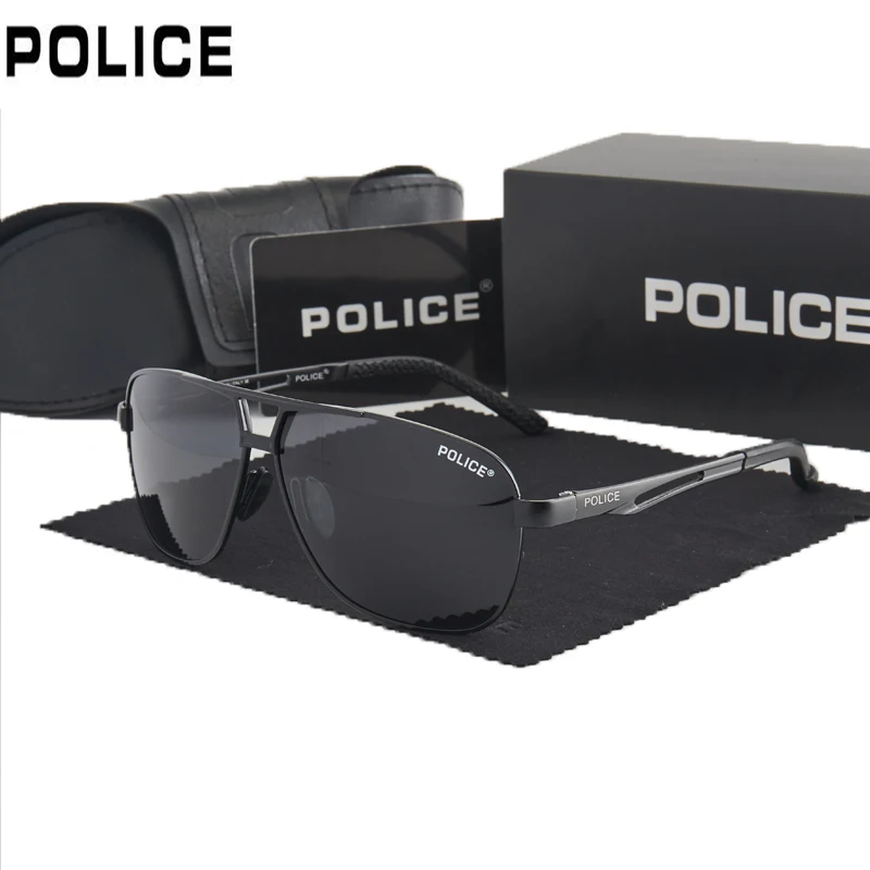 POLICE High Quality Pilot Polarized Sunglasses Men Brand Mens Sun Glasses Driving UV400 Vintage Sunglass Oculos With Box
POLICE High Quality Pilot Polarized Sunglasses Men Brand Mens Sun Glasses Driving UV400 Vintage Sunglass Oculos With Box