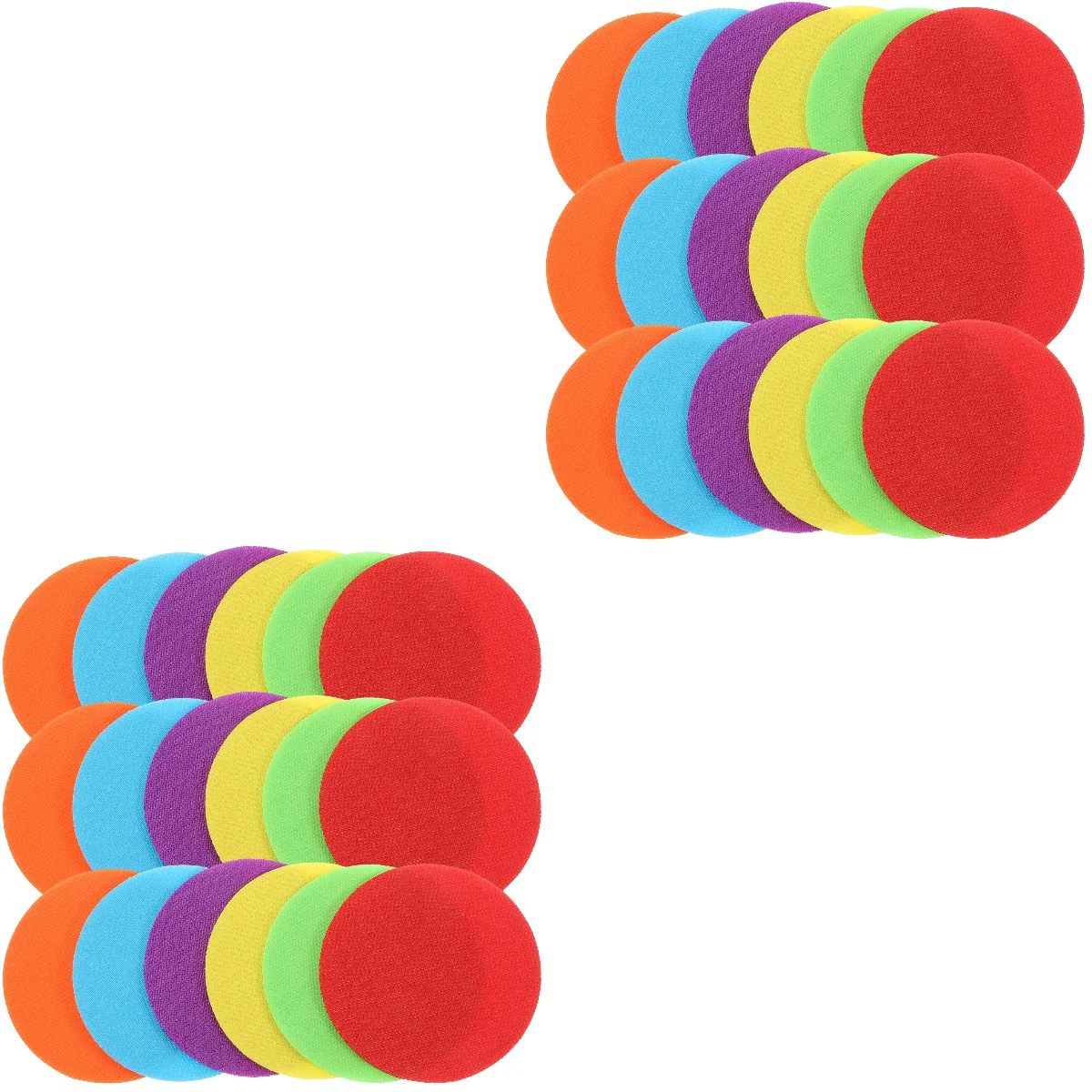 60 Pcs 10CM Carpet Markers Classroom Colorful Round Circular Sticker Children's Game Training Supplies for Kindergarten Family
60 Pcs 10CM Carpet Markers Classroom Colorful Round Circular Sticker Children's Game Training Supplies for Kindergarten Family