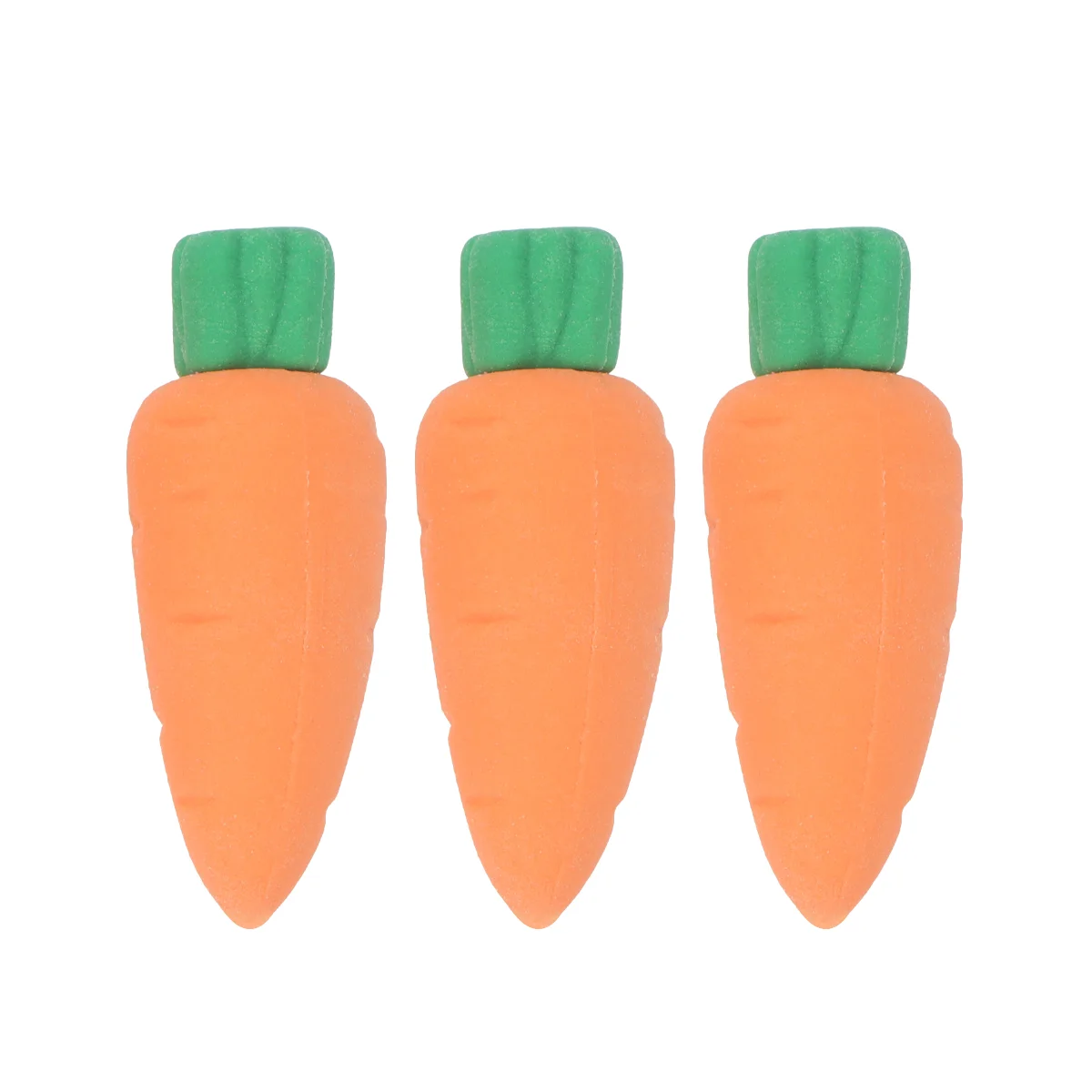 

30pcs Carrot Erasers Novelty Rubber Eraser Carrot for Party Favors Gifts Basket Fillers