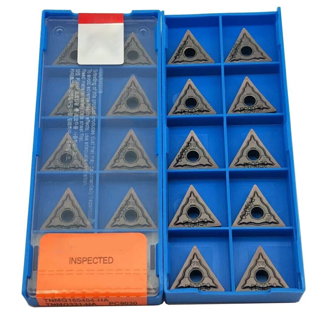 Practical TNMG160404-HA Insert Insert Turning Tool PC9030 Strong Impact Resistance 10pcs Carbide Easy To Replace
Practical TNMG160404-HA Insert Insert Turning Tool PC9030 Strong Impact Resistance 10pcs Carbide Easy To Replace