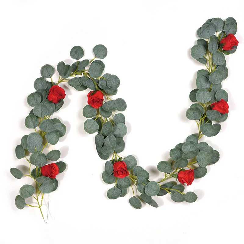 Festival Artificial Plant Wreath Rattan Decorations Holiday Wedding Party Table Plant Rattan with Flower Scene Layout Ornaments
Festival Artificial Plant Wreath Rattan Decorations Holiday Wedding Party Table Plant Rattan with Flower Scene Layout Ornaments