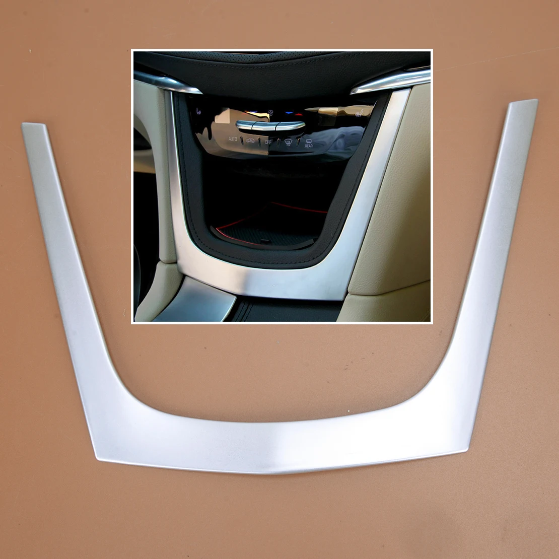 U-образный центральный чехол для приборной панели автомобиля, обрезанная рамка, подходит для Cadillac XT5 2016 2017 2018 2019 2020 2021, матовый серебристый АБ...
U-образный центральный чехол для приборной панели автомобиля, обрезанная рамка, подходит для Cadillac XT5 2016 2017 2018 2019 2020 2021, матовый серебристый АБ...