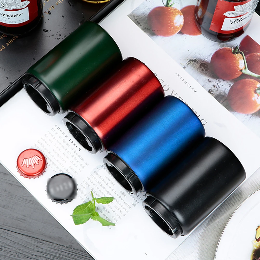 Automatic Beer Bottle Opener Stainless Steel Beverage Bottles Wine Openers Magnetic Auto Press Corkscrew Jar Opener Bar Tools
Automatic Beer Bottle Opener Stainless Steel Beverage Bottles Wine Openers Magnetic Auto Press Corkscrew Jar Opener Bar Tools