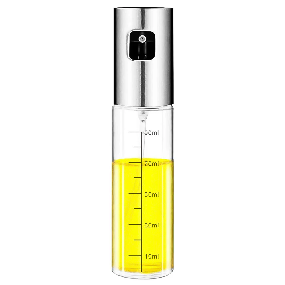 100ml Stainless Steel Olive Oil Sprayer Bottle Oil Sprayer For Cooking Baking BBQ Hot Air Fryer Vinegar Oil Dispenser Gadget
100ml Stainless Steel Olive Oil Sprayer Bottle Oil Sprayer For Cooking Baking BBQ Hot Air Fryer Vinegar Oil Dispenser Gadget