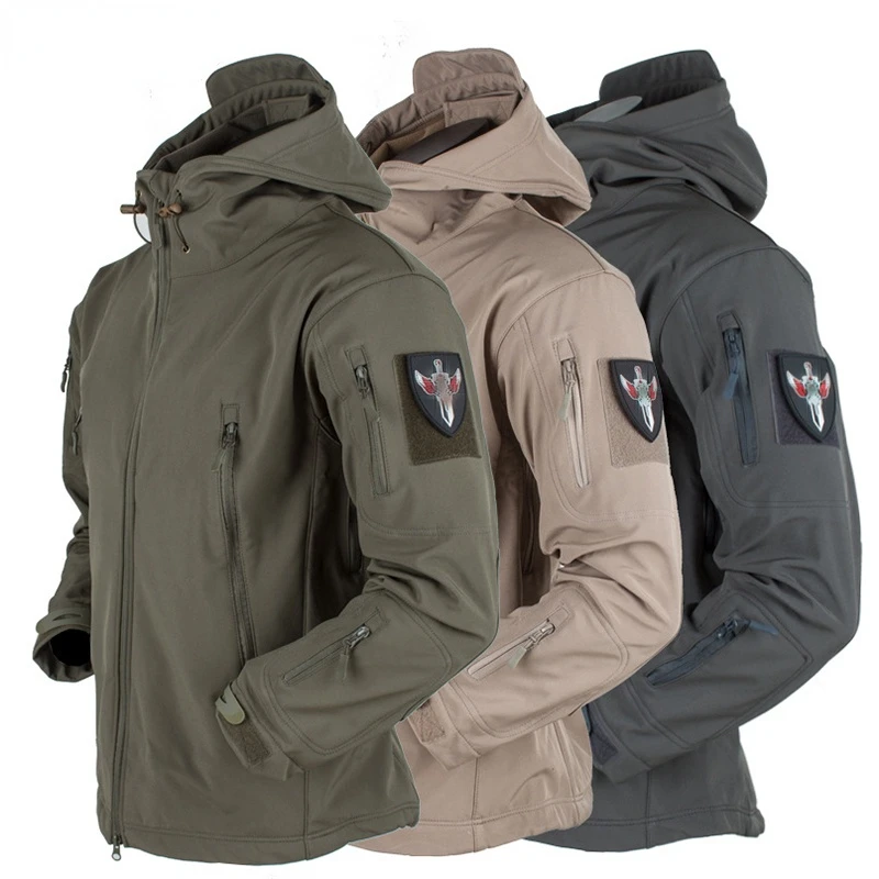 Dropshipping Men Military Tactical Jackets Outdoor Windproof Waterproof Men Warm Army Combat Jacket Men Hooded Bomber Coat
Dropshipping Men Military Tactical Jackets Outdoor Windproof Waterproof Men Warm Army Combat Jacket Men Hooded Bomber Coat