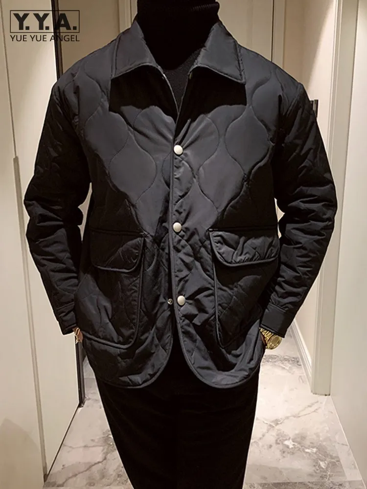 Мужская теплая парка свободного покроя, Повседневная однобортная короткая ветрозащитная куртка в стиле Харадзюку, винтажная уличная одежда на зиму
Мужская теплая парка свободного покроя, Повседневная однобортная короткая ветрозащитная куртка в стиле Харадзюку, винтажная уличная одежда на зиму