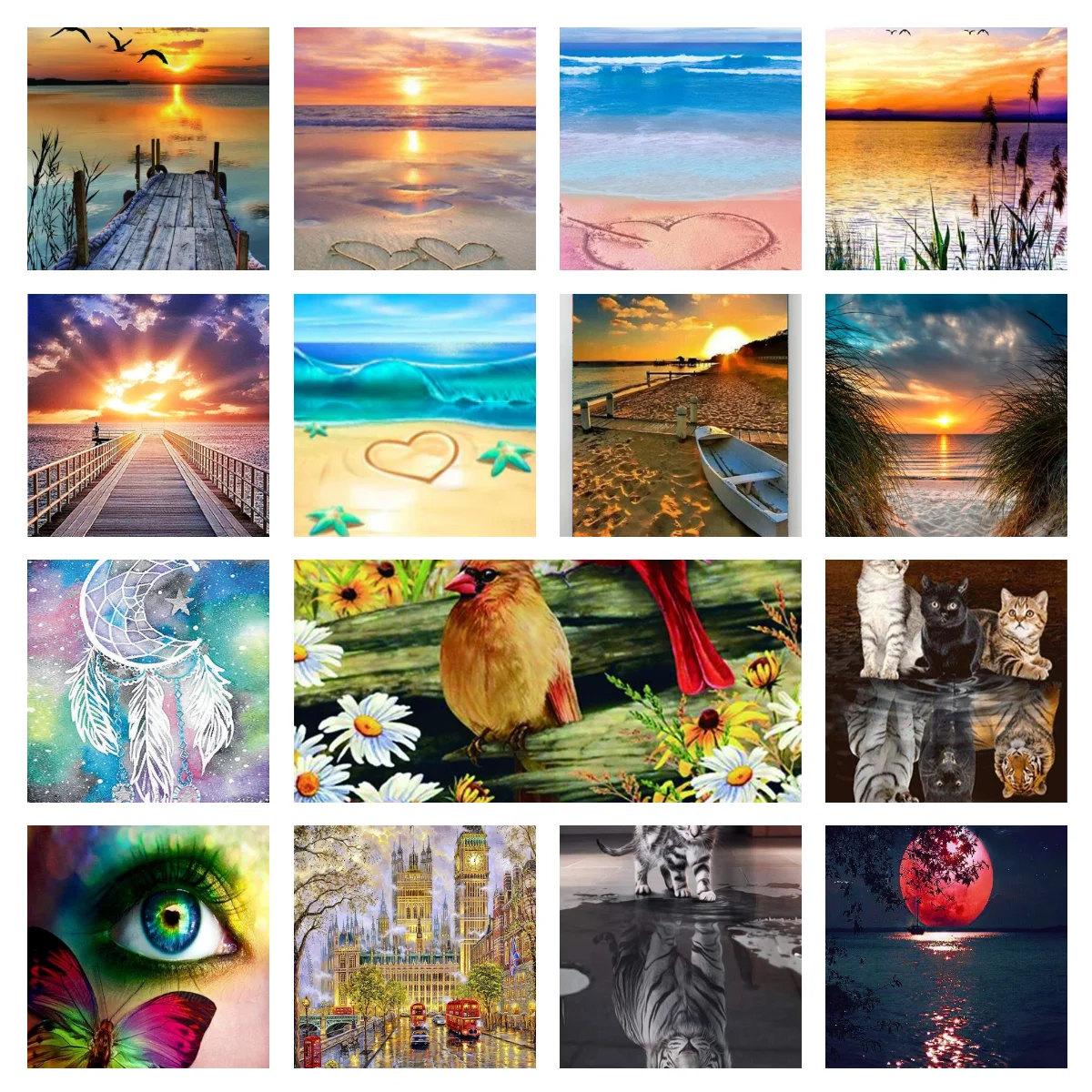 5D diamond painting kit DIY full diamond seaside landscape animal cross stitch handmade home children 3D decorative painting gif
5D diamond painting kit DIY full diamond seaside landscape animal cross stitch handmade home children 3D decorative painting gif