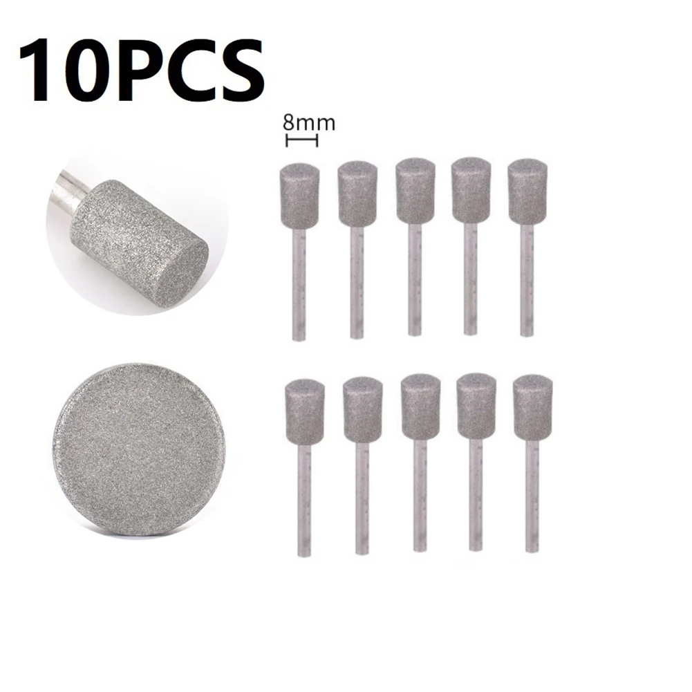 10Pcs Cylinder Diamond Burr Drill Bit Set Grinding Needle Head 3mm Shank For Carving Engraving Drilling Polishing Tools 4-12mm
10Pcs Cylinder Diamond Burr Drill Bit Set Grinding Needle Head 3mm Shank For Carving Engraving Drilling Polishing Tools 4-12mm
