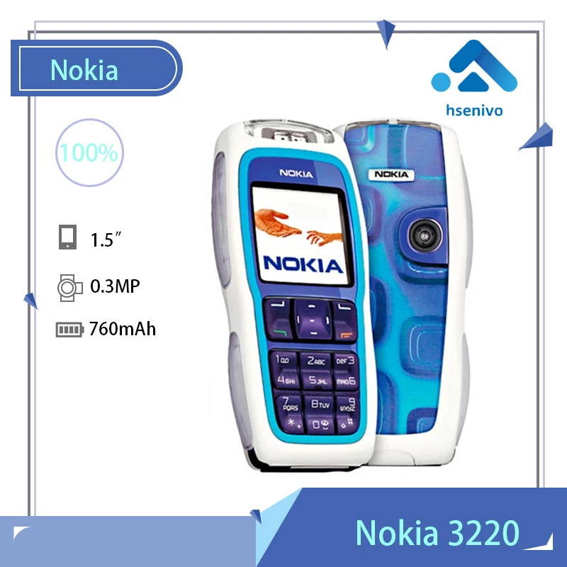 Мобильный телефон Nokia 3220, Восстановленный, оригинальный, Nokia 3220 GSM, оригинальный, разблокированный, Поддержка русской полировки
Мобильный телефон Nokia 3220, Восстановленный, оригинальный, Nokia 3220 GSM, оригинальный, разблокированный, Поддержка русской полировки
