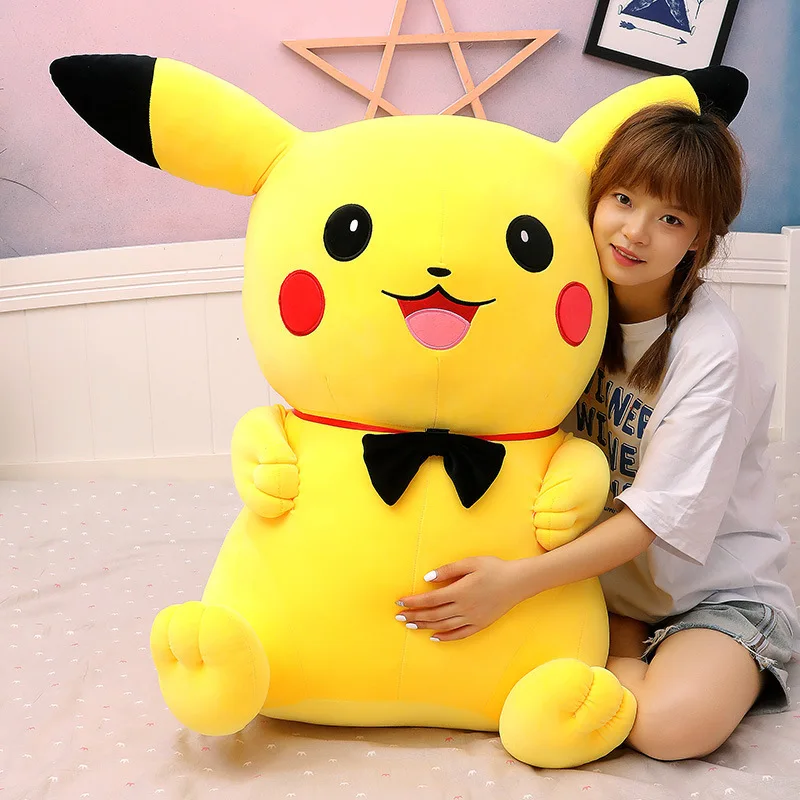 Anime Pokemon Pikachu Kawaii Plush Stuffed Doll Lovely Pikachu Plush Toy Room Bed Decoration Children Birthday Gifts boys girls 
Anime Pokemon Pikachu Kawaii Plush Stuffed Doll Lovely Pikachu Plush Toy Room Bed Decoration Children Birthday Gifts boys girls