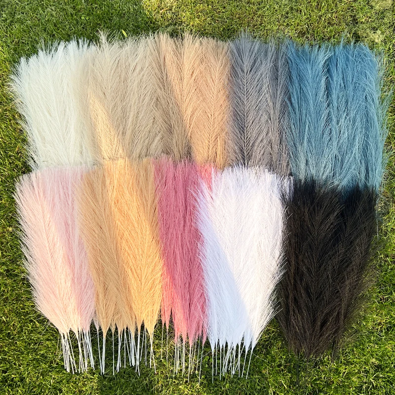 15Pcs/Bundle 42cm Artificial Pampas Grass Bouquet DIY Flowers Arrangagement Home Decoration Plant Simulation Dried Flower Reed
15Pcs/Bundle 42cm Artificial Pampas Grass Bouquet DIY Flowers Arrangagement Home Decoration Plant Simulation Dried Flower Reed