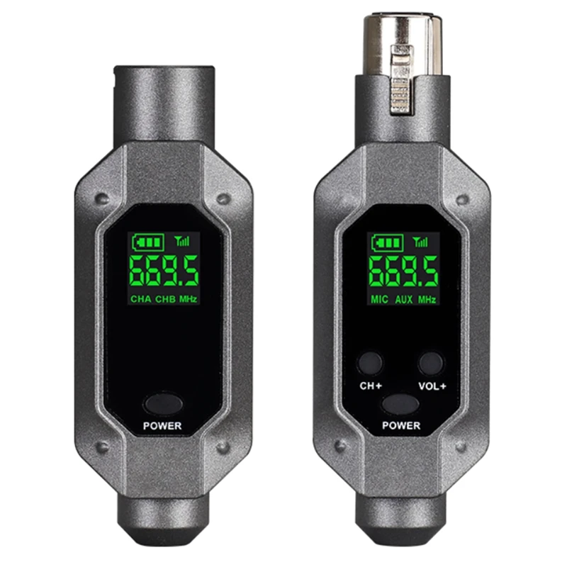 Dynamic Microphone Converter XLR Transmitter Receiver Set Suitable For Dynamic Mixer Systems
Dynamic Microphone Converter XLR Transmitter Receiver Set Suitable For Dynamic Mixer Systems