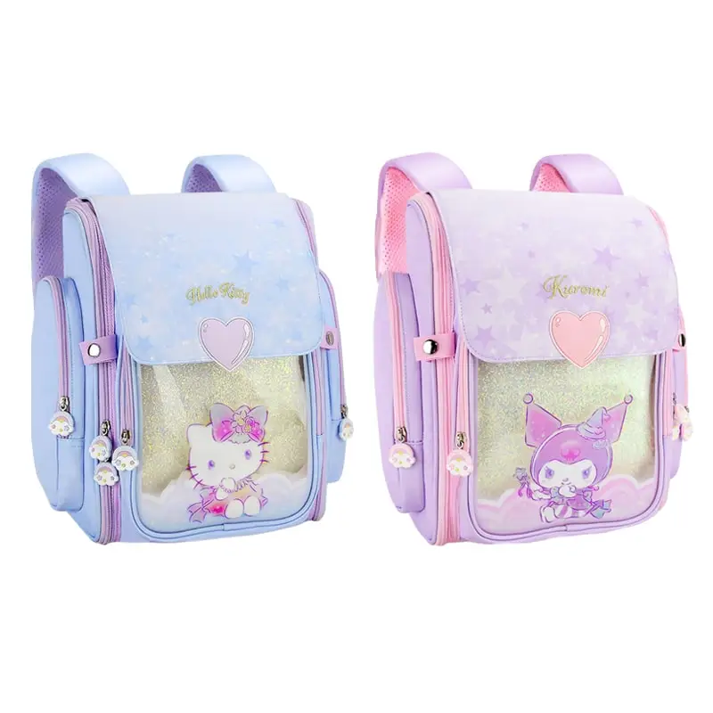 Sanrioed Hello Kitty Kuromi Cinnamoroll Melody аниме милый детский карандаш искусственная кожа