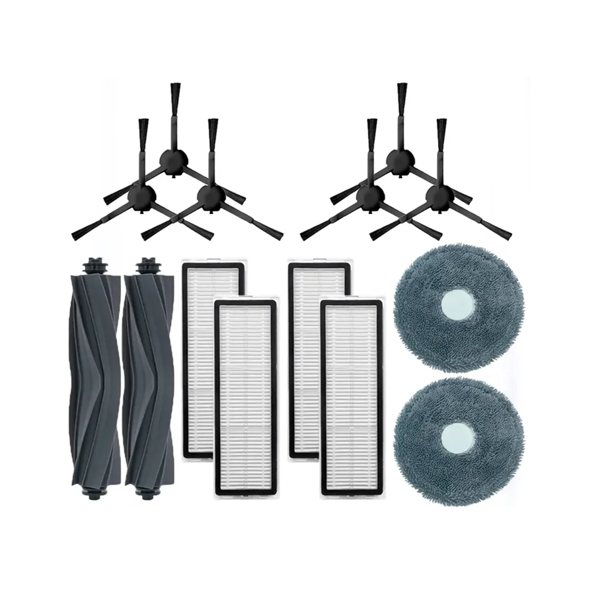 For Dreame L10S Pro / RLS6L / Xiaomi S10+ Vacuum Cleaner Parts Main Brush Side Brush HEPA Filter Mop Cloth Accessories
For Dreame L10S Pro / RLS6L / Xiaomi S10+ Vacuum Cleaner Parts Main Brush Side Brush HEPA Filter Mop Cloth Accessories