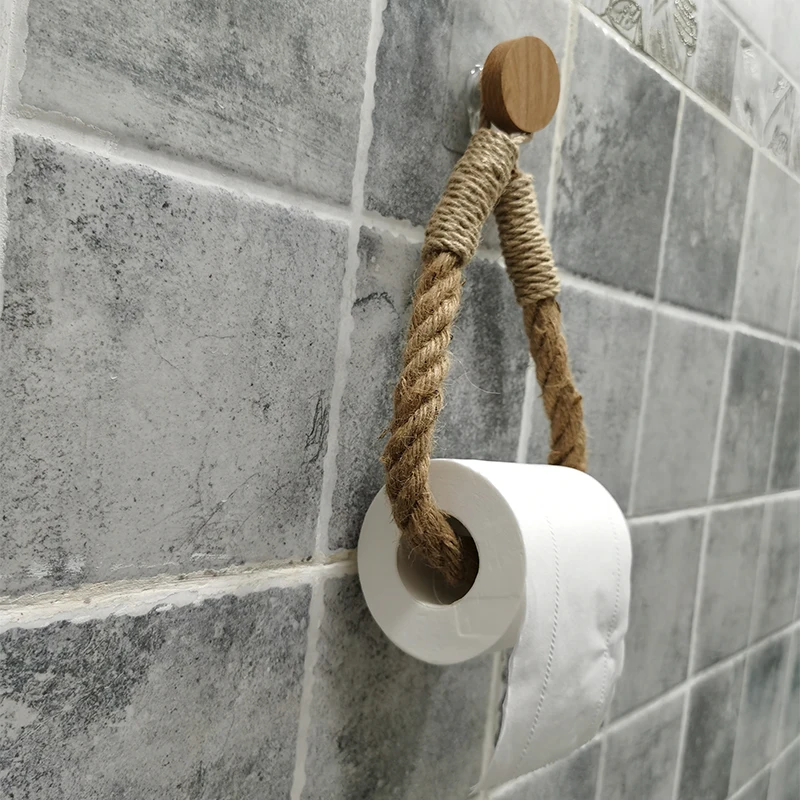 Many Styles Kitchen Roll Napkin Holders Towel Dispenser Accessory Hanging Rope Wooden Toilet Paper Holder for Bathroom Decor
Many Styles Kitchen Roll Napkin Holders Towel Dispenser Accessory Hanging Rope Wooden Toilet Paper Holder for Bathroom Decor
