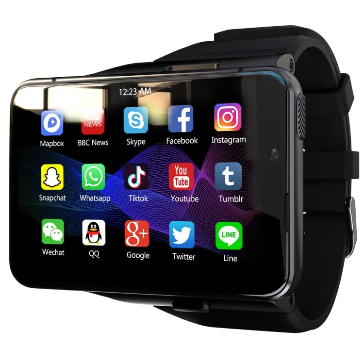 

LOKMAT APPLLP Max 4G Call Smart Watch 2.88 inch MTK6761 Quad Core 4GB+64GB Android 9.0 GPS LOKMAT Calling Smart Watch