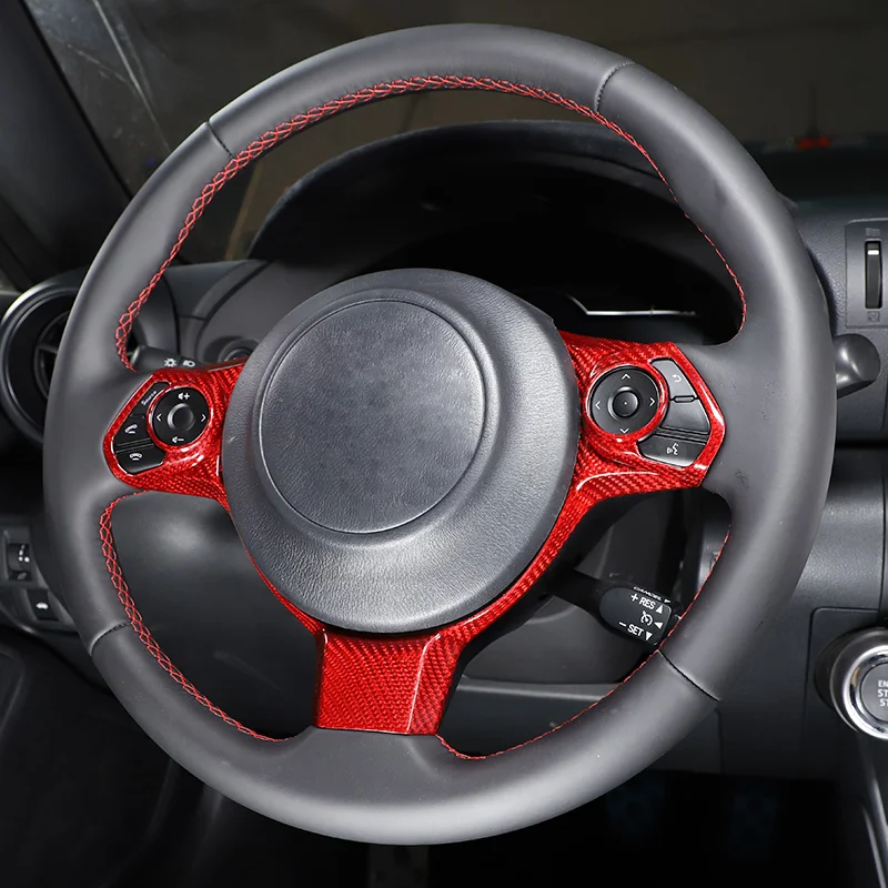 Для 17-22 Toyota 86/Subaru BRZ рамка рулевого колеса аксессуары для стайлинга интерьера автомобиля рулевое колесо
Для 17-22 Toyota 86/Subaru BRZ рамка рулевого колеса аксессуары для стайлинга интерьера автомобиля рулевое колесо