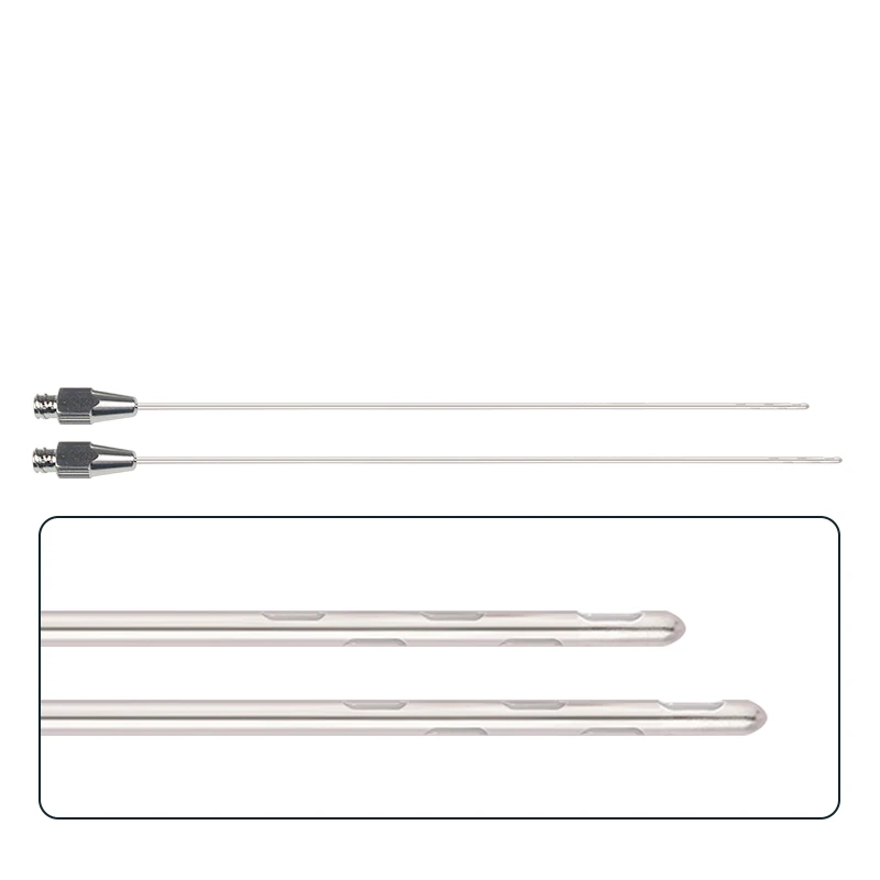 Autoclavable Liposuction Cannula S Shaped Hole Needle Luer Lock Liposuction Tools for Fat Transplantation
Autoclavable Liposuction Cannula S Shaped Hole Needle Luer Lock Liposuction Tools for Fat Transplantation