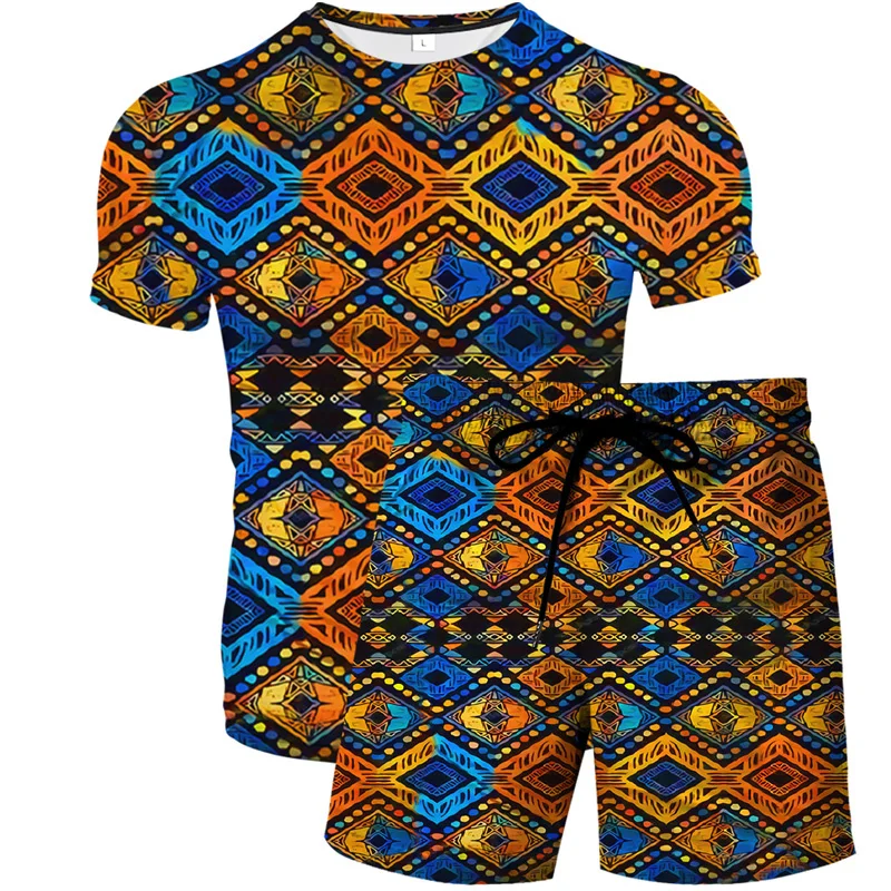 3D Pinting Fashion Man Tracksuit Summer Casual Set Men T Shirt Short Outfits Oversized Cloth Men Sports Suit Geometric Figures
3D Pinting Fashion Man Tracksuit Summer Casual Set Men T Shirt Short Outfits Oversized Cloth Men Sports Suit Geometric Figures