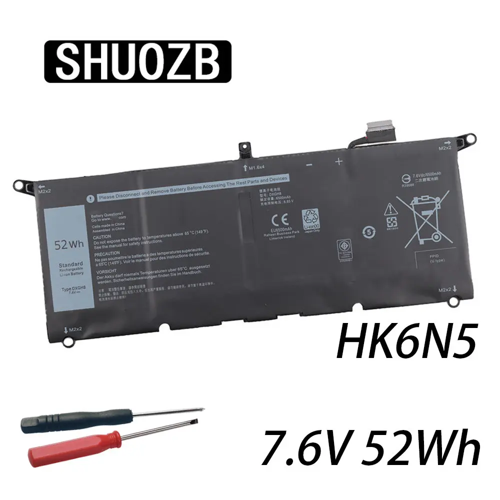 HK6N5 DXGH8 Laptop Battery For Dell XPS 13 9380 9370 Inspiron 5390 5391 7391 2-in-1 7490 7191 G8VCF 0H754V P115G P113G P82G002
HK6N5 DXGH8 Laptop Battery For Dell XPS 13 9380 9370 Inspiron 5390 5391 7391 2-in-1 7490 7191 G8VCF 0H754V P115G P113G P82G002