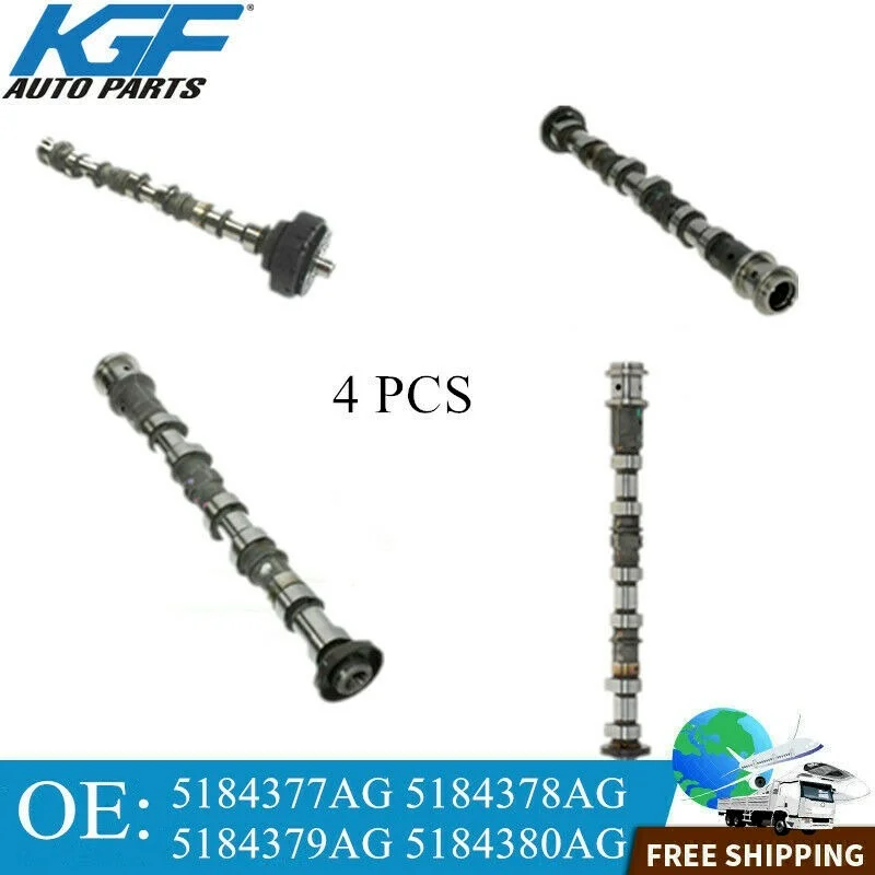 4 Pcs For 11-18 JEEP DODGE CHRYSLER RAM 3.6L ENGINE CAMSHAFT EXHAUST INTAKE M
4 Pcs For 11-18 JEEP DODGE CHRYSLER RAM 3.6L ENGINE CAMSHAFT EXHAUST INTAKE M