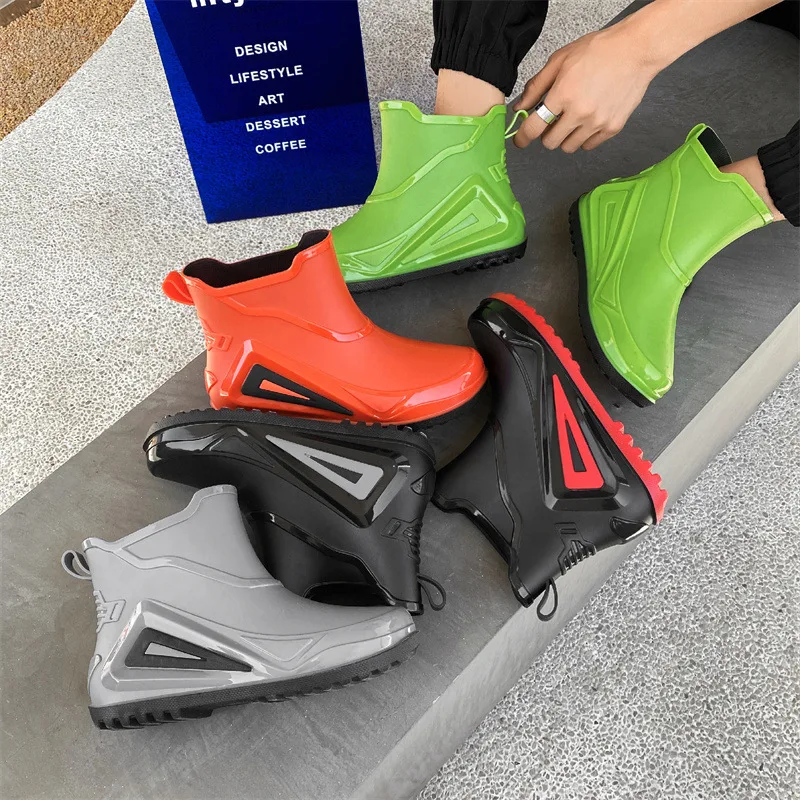 2022 Men's Fashion Red Sole Low Rain Boots Men's Waterproof Skate Rain Boots Men's Rubber Rain Boots Men's Rubber Rain Boots
2022 Men's Fashion Red Sole Low Rain Boots Men's Waterproof Skate Rain Boots Men's Rubber Rain Boots Men's Rubber Rain Boots