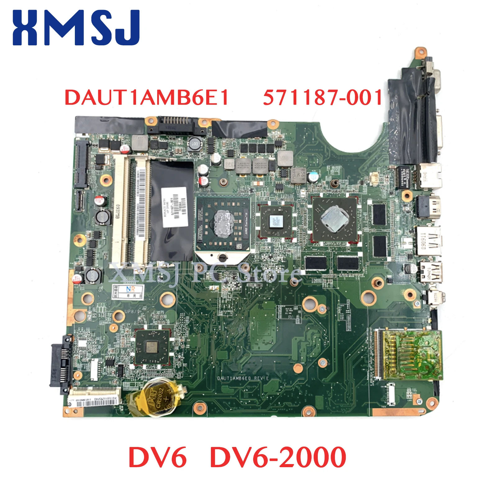 XMSJ For HP Pavilion DV6 DV6-2000 571187-001 DAUT1AMB6E1 Motherboard Main BoardHD 4650 1GB Free CPU Fully Tested
XMSJ For HP Pavilion DV6 DV6-2000 571187-001 DAUT1AMB6E1 Motherboard Main BoardHD 4650 1GB Free CPU Fully Tested