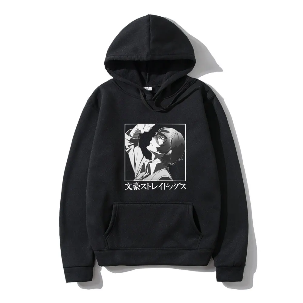 Anime Bungo Stray Dogs Dazai Osamu Nakahara Chuuya Classic Comic Print Winter Long Sleeve Thick Loose Casual Sports Man Hoodie
Anime Bungo Stray Dogs Dazai Osamu Nakahara Chuuya Classic Comic Print Winter Long Sleeve Thick Loose Casual Sports Man Hoodie