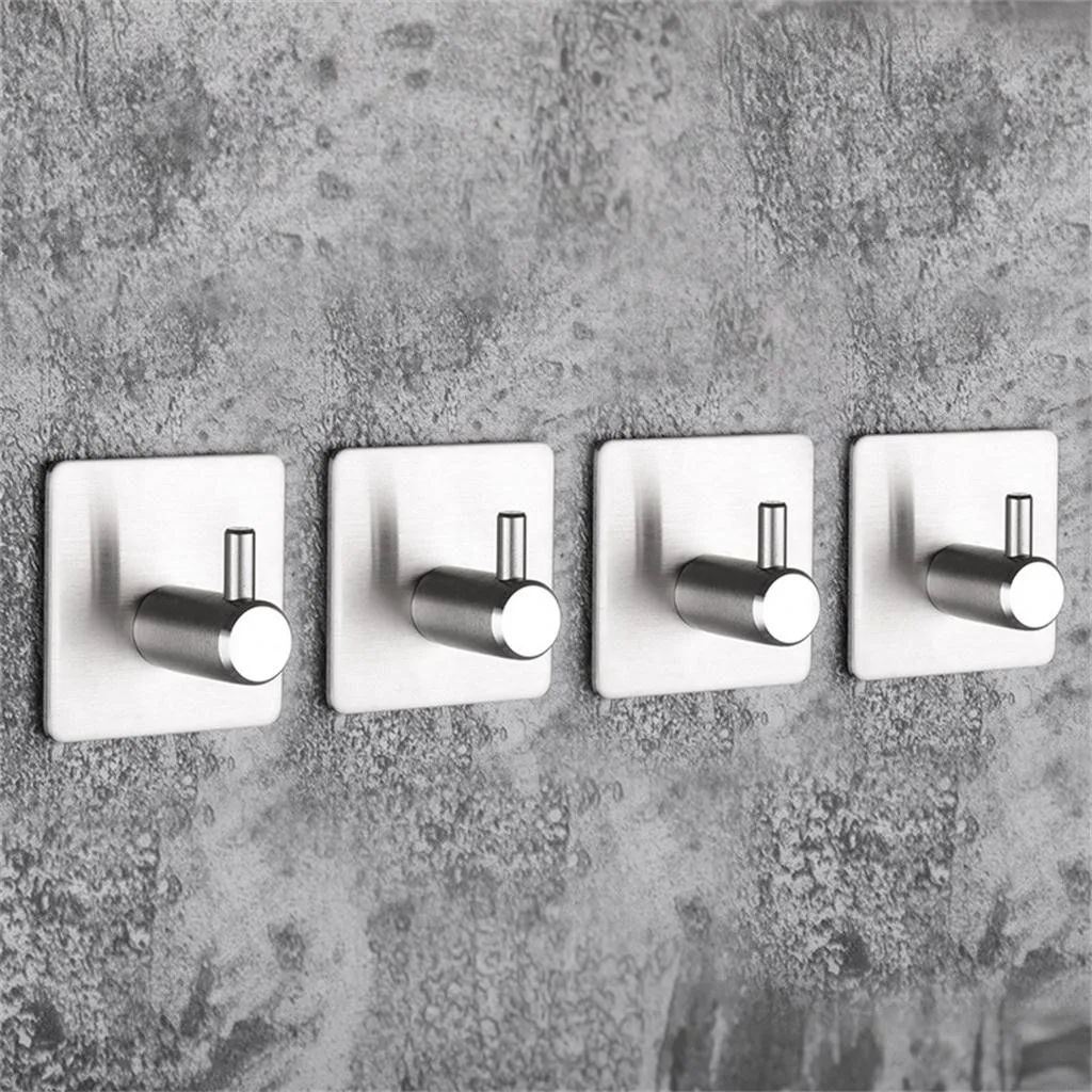 Bathroom Wall Accessories Hat Pcs Steel Hook Closet 5 Hooks Self-adhesive Robes Bathroom Kitchen Hanger Stainless Washroom Towel
Bathroom Wall Accessories Hat Pcs Steel Hook Closet 5 Hooks Self-adhesive Robes Bathroom Kitchen Hanger Stainless Washroom Towel