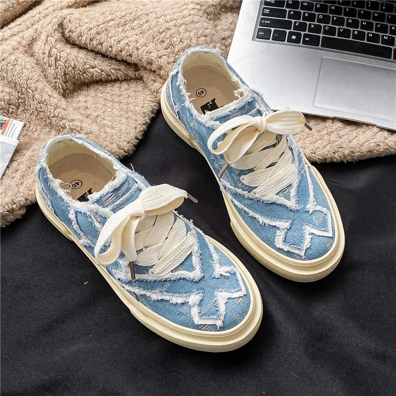 New Canvas Shoes Men's Retro Trend Versatile Summer Breathable Men Shoes Leisure Sports Lace-up Fashion Designer Sneakers
New Canvas Shoes Men's Retro Trend Versatile Summer Breathable Men Shoes Leisure Sports Lace-up Fashion Designer Sneakers