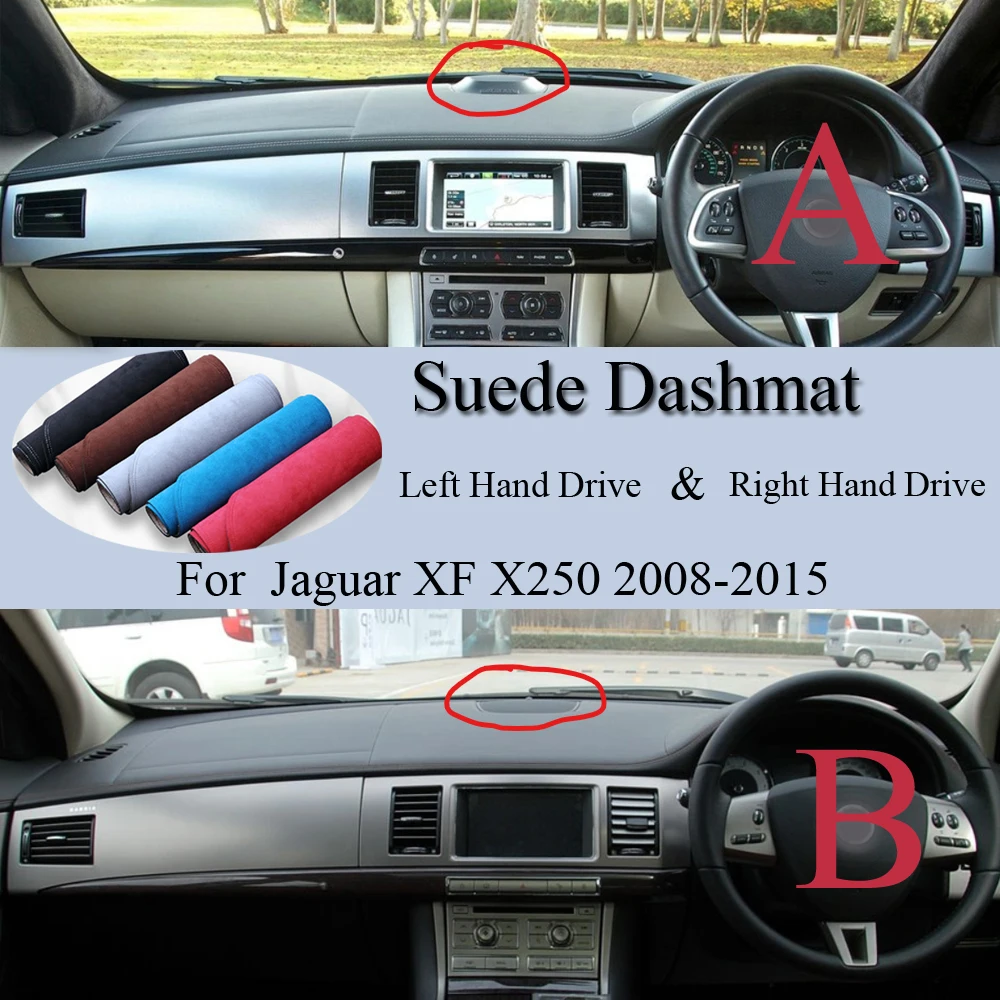 For Jaguar XF X250 2008 2009 2010 2011 2012 2013 -2015 Suede Dashmat Dash Mat Cover Dashboard Pad Carpet Car Styling Accessory
For Jaguar XF X250 2008 2009 2010 2011 2012 2013 -2015 Suede Dashmat Dash Mat Cover Dashboard Pad Carpet Car Styling Accessory