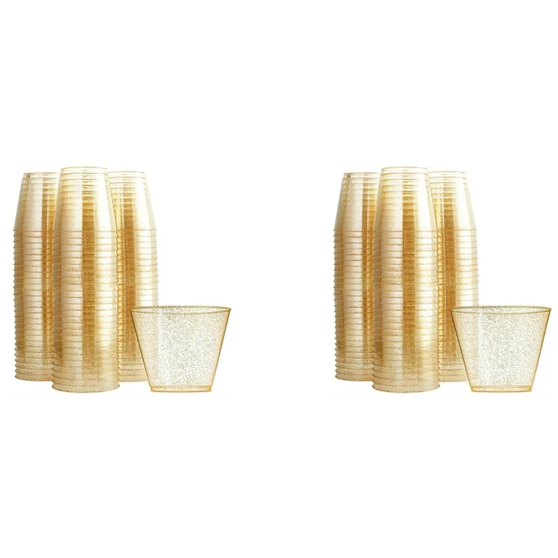 72X Golden Plastic Cup Disposable Water Cup Golden Powder 90OZ Juice Cup Dessert Cup Mousse Cup
72X Golden Plastic Cup Disposable Water Cup Golden Powder 90OZ Juice Cup Dessert Cup Mousse Cup